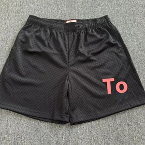 Pantalones Cortos de Baloncesto para Hombre, Estilo Americano, de Marca Moderna, de Secado Rápido, Holgados, Transpirables, de Malla, para Fitness y Deportes - Product Image 1