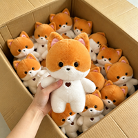 Jouets en peluche super doux et moelleux, fauves, orange, crinière de lion, 8 pouces, pour machine à griffes, vente en gros à prix abordable pour enfants