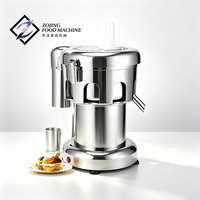 Elektrische RVS commerciële sapcentrifuge met 2800 RPM centrifugalmotor voor restaurants en juicebars
