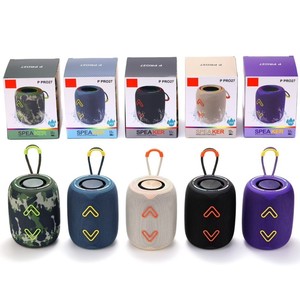 P PRO27 Enceinte Portable Étanche pour Système Audio Extérieur Sans Fil avec Lumière RGB, Rechargeable, Sangle de Transport, en Plastique - Product Image 4