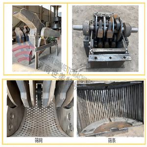 เครื่องบดค้อนแก้วเครื่องมือบดขวดสำหรับรีไซเคิลพร้อมเครื่องยนต์ที่มีประสิทธิภาพ - Product Image 6