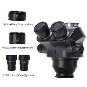 3.5x-100x 7x-50x 24MP máy ảnh 4K độ phân giải trinocular Stereo Zoom kính hiển vi trinoculaire cho điện thoại di động phole sửa chữa - Product Image 6