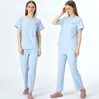 Pantalon d'uniforme médical tissé tendance en polyester pour hôpitaux, infirmières, salons de beauté, marque Bashar, modèle pour femmes
