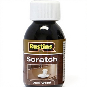 Rustins Scratch Cover Restore Protect Huile de cire pour bois foncé 125ml - Product Image 1