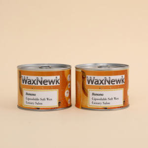 WaxNewK Vente chaude <span class=keywords><strong>Cire</strong></span> à épiler brésilienne en boîte Dépilation 400g Banane <span class=keywords><strong>Cire</strong></span> chaude pour l'épilation douce - Product Image 2