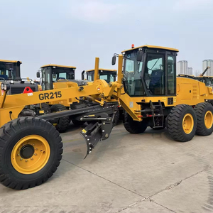 Грейдер для дорожных машин <span class=keywords><strong>GR215</strong></span> Xuzhou с двигателем Cummins 215HP, автогрейдер - Product Image 1