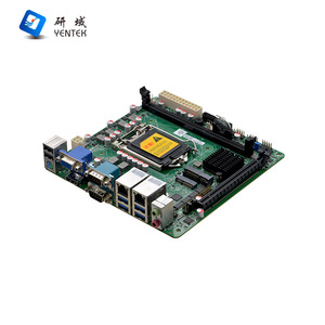 Carte mère Yentek Mini ITX LGA 1155 chipset H61 DDR4 monocanal avec deux ports réseau et 6 bus série - Product Image 2