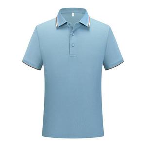 Promotional Polo Shirt Solid Color Quick Dry Polyester Men's Work Uniforms Custom Made Group Wear - Product Image 4