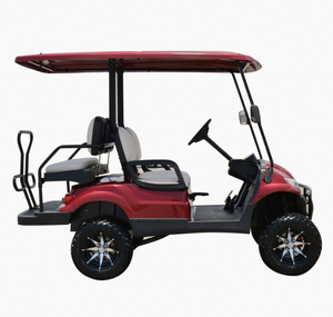 Carrito de Golf Eléctrico de 4 Plazas para Turismo, con Asientos Plegables, Motor de 3KW y Autonomía de 36 Hoyos - Product Image 3