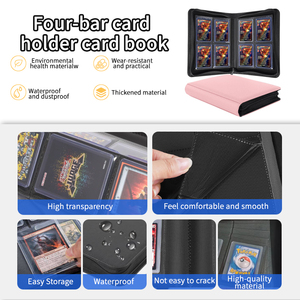 グレーディング済みカードバインダー、グレーディング済みカード収納、プレミアムトレーディングカードバインダー（4ポケットグレーディング済みカードスリーブ付き） - Product Image 2