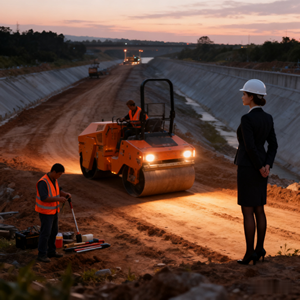 Rouleau de route de 20 tonnes 22ton 26 tonnes - Product Image 1