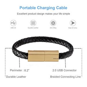 New Style Wearable Charging Bracelet USB Data Cable For Samsung Android and <span class=keywords><strong>i</strong></span> Phone 12/11/X/8/7/6 - Product Image 2