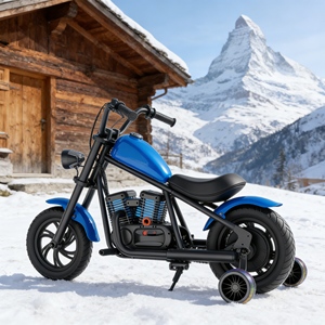 Vélo électrique pour enfants, scooter électrique rechargeable 25 volts pour les tout-petits de 3 à 12 ans, utilisation ludique, directement de l'usine - Product Image 1