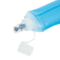 Bouteille d'eau pour course à pied EDC Marathon 500 ml, gourde d'hydratation souple pliable, bouteille en TPU recyclable