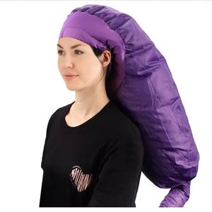 Gorro de Satén Suave de Calidad Profesional, Gorro para Acondicionamiento Profundo Hecho a Medida, Secador de Pelo Ajustable Tipo Gorro Natural Personalizado - Product Image 2