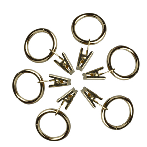 Ensemble d'anneaux en or pour <span class=keywords><strong>rideau</strong></span>, nouvelle résolution, <span class=keywords><strong>Clip</strong></span> de <span class=keywords><strong>rideau</strong></span>, <span class=keywords><strong>Clip</strong></span> de crochet pour anneau de <span class=keywords><strong>rideau</strong></span>, vente en gros - Product Image 4