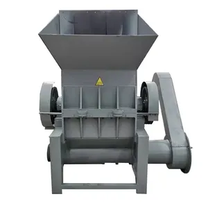 hard plastic shredder machine crusher for sale/recycling machine for pp pe plastic bags