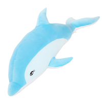 Dolfijn knuffel speelgoed slaapkussen fleece materiaal schattig groot formaat bedpop voor jongens en meisjes op maat gemaakt dierenknuffel