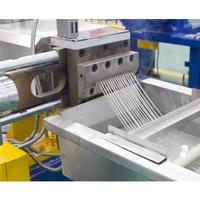 Machines à granulés en plastique à double vis pour loofah éponge de bain éponge de corps maille douche bain pouf boules éponge