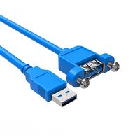 Werkseitig hergestelltes USB 3.0-Verlängerungskabel für die Schalttafel montage