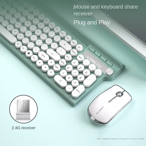 Wolf Road-LT500 không dây chơi Game bàn phím & chuột thiết lập 104-Key không-cơ khí cho văn phòng hoặc quà tặng mục đích - Product Image 4