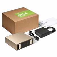 Système de supercalcul AI personnel de bureau DGX Spark, architecture Blackwell, mini-ordinateur en stock