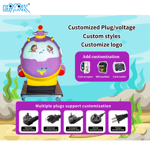 EPARK Submarine Swing Car Kiddie Ride Parque de Atracciones Máquina de juego de arcade para niños que funciona con monedas - Product Image 5