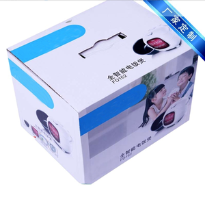 Boîtes d'expédition par <span class=keywords><strong>carte</strong></span> design à la mode avec logo personnalisé emballage boîte <span class=keywords><strong>de</strong></span> papier pliable <span class=keywords><strong>noire</strong></span> - Product Image 3