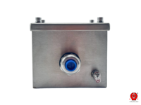 Boîtier de jonction sanitaire en acier inoxydable de qualité alimentaire, sécurité accrue, AWZG-g SS304 Ex Eb IIC T4 Gb 550V 15A IP66, zone dangereuse