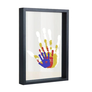 Cadre <span class=keywords><strong>photo</strong></span> DIY fait main pour <span class=keywords><strong>couple</strong></span>, empreinte de main, peinture lavable, cadeau créatif pour la Saint-Valentin <span class=keywords><strong>et</strong></span> le Qixi Festival - Product Image 5