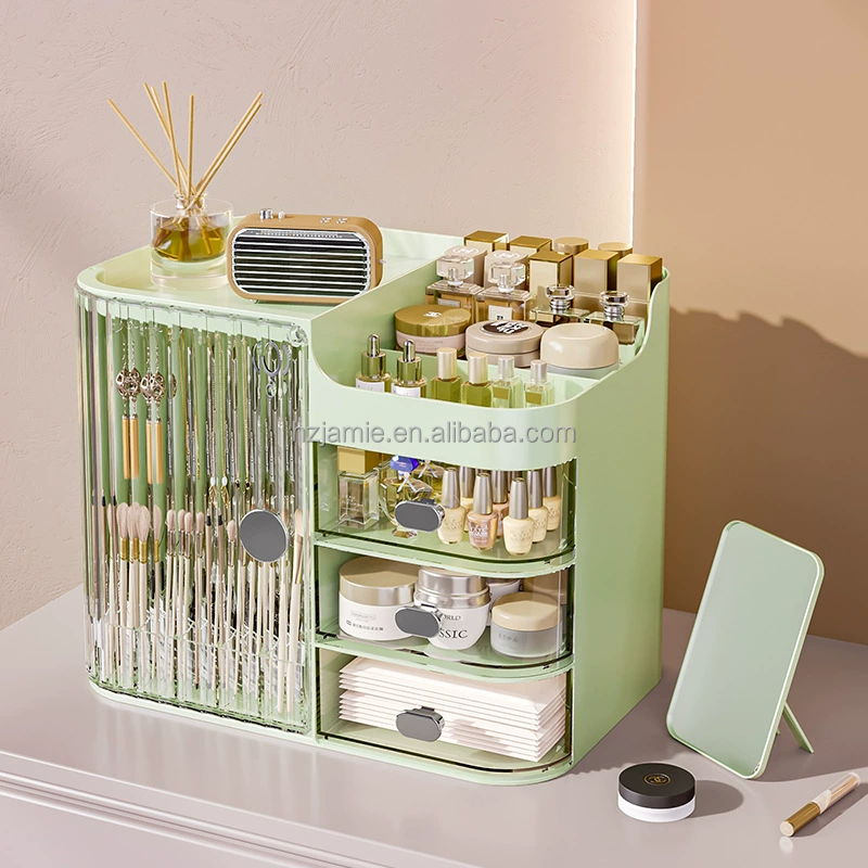 Clear Rectangle Makeup Organizer