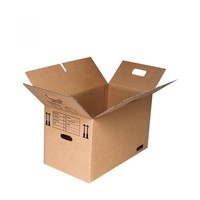 Boîte d'emballage en carton ondulé personnalisée OEM, boîte de transport avec logo et impression personnalisés