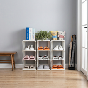 Zapatero Simple de Múltiples Niveles, Económico, para Dormitorio, Mueble para Zapatos, Estrecho, para Entrada, Montado en la Pared, a Prueba de Polvo - Product Image 4