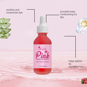 Sérum Lèvres Rose en Gros OEM à l'Arbutine et Squalane, Éclaircissant, Anti-Taches Foncées, Traitement Blanchissant et Hydratant, Brillant à Lèvres Essentiel - Product Image 3