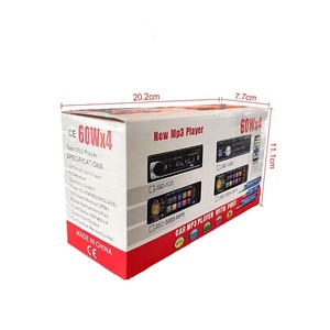 Reproductor <span class=keywords><strong>MP3</strong></span> para Auto Popular de 4*60W 12V-24V, 1 Din, con Bluetooth, Pantalla de 7 Colores, JSD-<span class=keywords><strong>530</strong></span>, Estéreo Android - Product Image 6