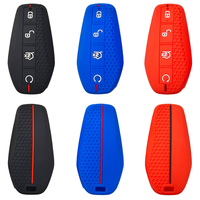 Pour BYD Qin Plusdmi Atto 3 Han EV dauphin Protection couverture coque Auto intérieur accessoires nouveau Silicone voiture télécommande clé étui Fob