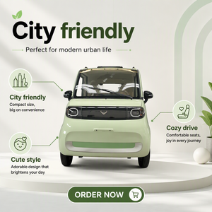 Véhicule électrique compact certifié CEE à deux portes et deux places pour les trajets urbains, les déplacements intra-urbains et la mobilité personnelle - Product Image 6