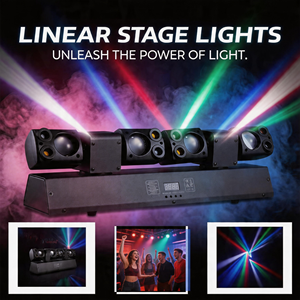 Tête mobile laser 80W à deux bras et quatre têtes, contrôle DMX512, faisceau RVB coloré pour DJ, scène, mariage, fête, discothèque, bar, club, événements - Product Image 6