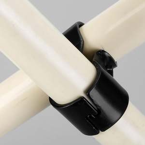 Sistem pengukuran inci fitting pipa ramping berbentuk silang atas dan bawah kenop 90 ° digunakan untuk aksesori perangkat keras sistem ramping - Product Image 3