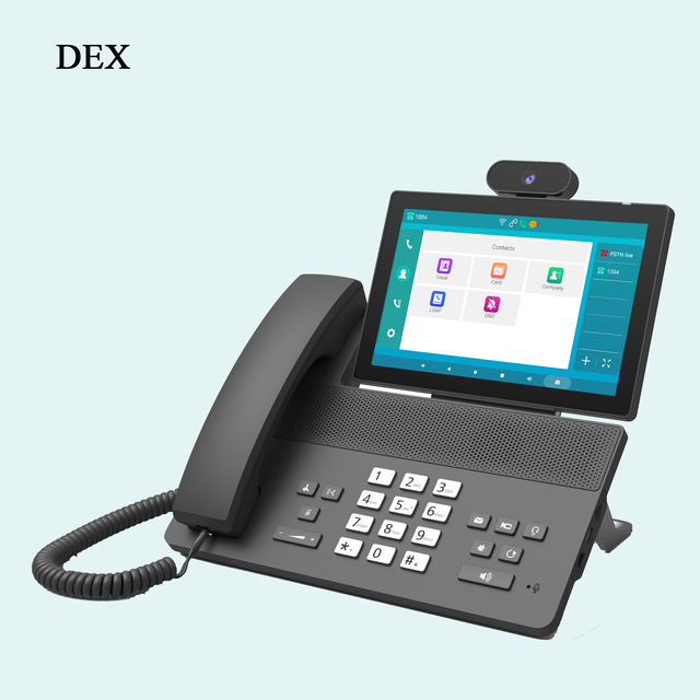 Guesthouse Hospital Elder Voicemail Speakers Call Wifi POE 4g PSTN Camera  8 Inch 4+32GB Wireless IP Phone