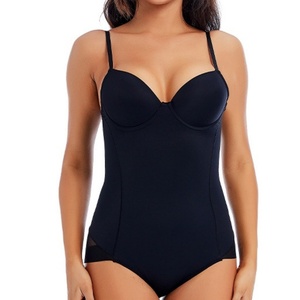 Vivibloook Z0206ST02 Fajas de una pieza y pantalones vaqueros cargo Pantalones acampanados Conjunto de dos piezas Traje de mujer - Product Image 2