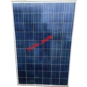 แผงโซลาร์เซลล์โพลีคริสตัลไลน์ 265W/270W HJT/BIPV/HBC ประสิทธิภาพ 17.2% รับประกัน 25 ปี สำหรับพลังงานแสงอาทิตย์แบบโฟโตโวลตาอิก - Product Image 1