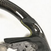 Accessoires intérieurs de voiture Volant en fibre de carbone pour Cadillac ATS ATSV CTS-V 2014-2019