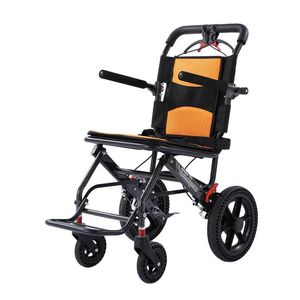 Lightweight Foldable Wheelchair For Seniors Portable Travel Airplane Use Manual Mobility Aid - Product Image 2