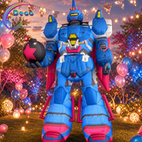Robot Mecha Gonflable pour Convention de Bandes Dessinées, Événement Ludique, Affichage en Centre Commercial, Décoration de Fête pour Enfants
