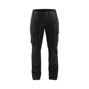 BLAKLADER - 710613449900C38 Women’s Industry <b>trousers</b> stretch <b>Black</b> - EAN 7330509861141 <b>WORK</b> <b>TROUSERS</b> <b>CARGO</b> <b>WORK</b> <b>TROUSERS</b> - Product Image 1