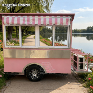 OEM High Quality Fast Cart Trailer With Water System Fried Chicken Mobile Food Truck For Sale In Stocked - Product Image 6