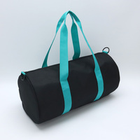 Bolsa de Hombro Grande Personalizada de Poliéster para Hombre y Mujer, Bolsa Deportiva de 25L, Bolsa de Viaje, Bolsa de Fin de Semana, Bolsa de Lona para Pasar la Noche