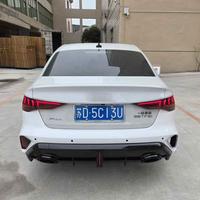 Nouveau AUD-I de pare-chocs arrière de haute qualité A3 2025 2026 diffuseur Spoiler RS3 Style double Quad tuyaux d'échappement système de carrosserie automatique