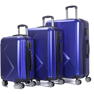 OEM/ODM Discount Ready to Ship Luxury Classic 3pcs <b>Suitcase</b> Set Waterproof 4 Spinner Wheels Six Colors Choices Universal Wheel - Product Image 1